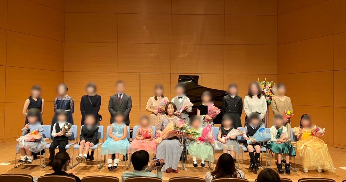 piano recital group photo 2022